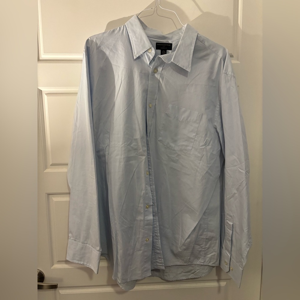 Banana Republic Xxl Shirt COTTON SHIRTS LONG SLEEVE Classic Fit
